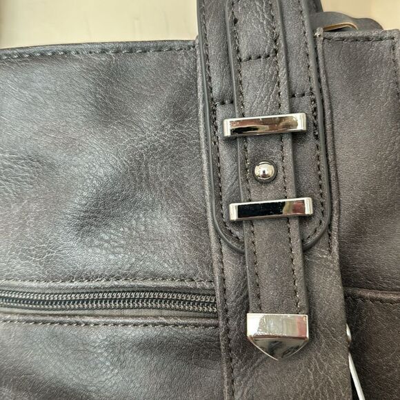 CCW Women’s Double Strap/Crossbody Strap Bag Gray - Picture 5 of 12